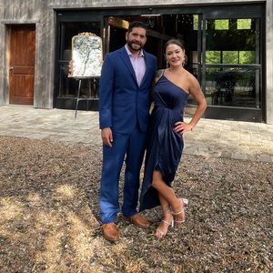 Navy Blue cocktail dress